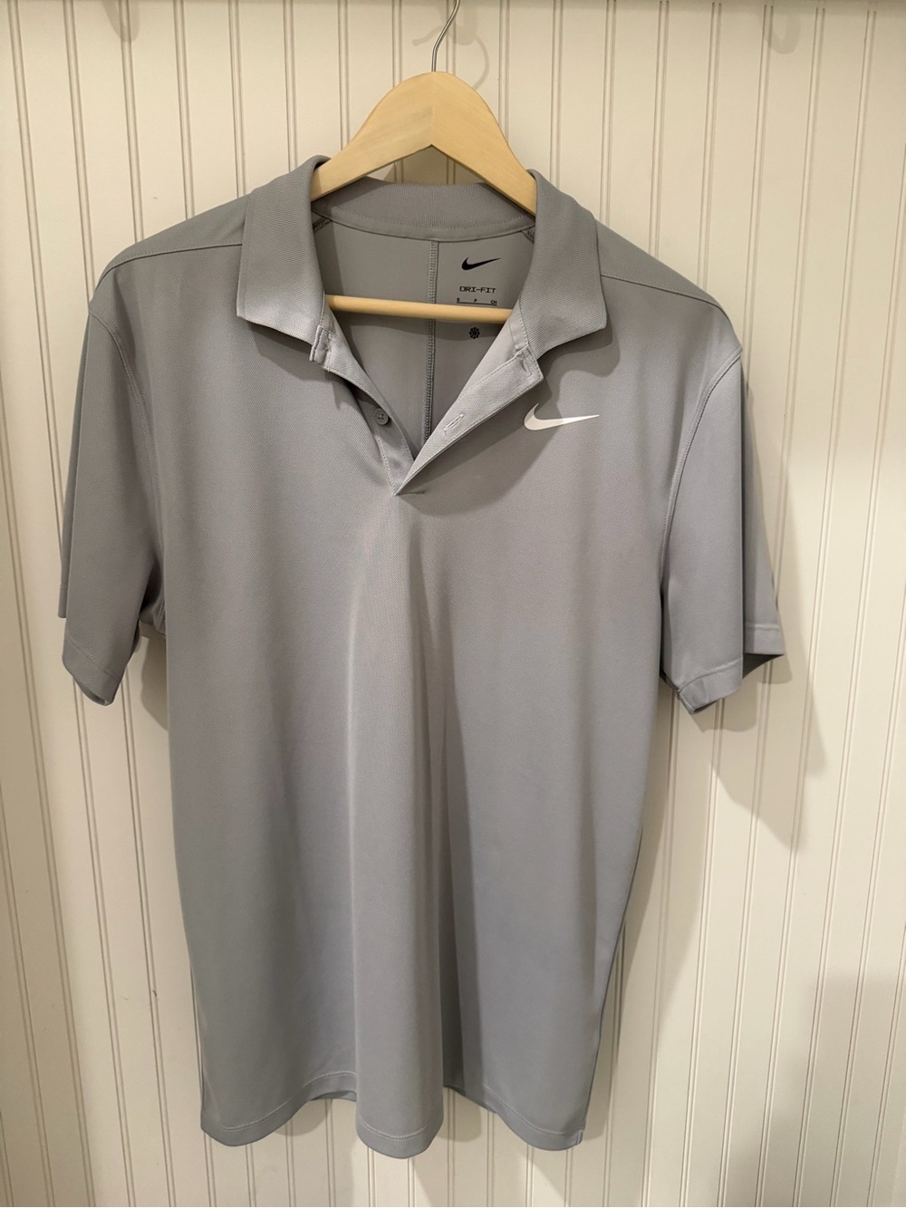 Nike Gray Dri-FIT Performance Polo